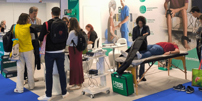 Stand de Electrosalud en FisioExpo 2025