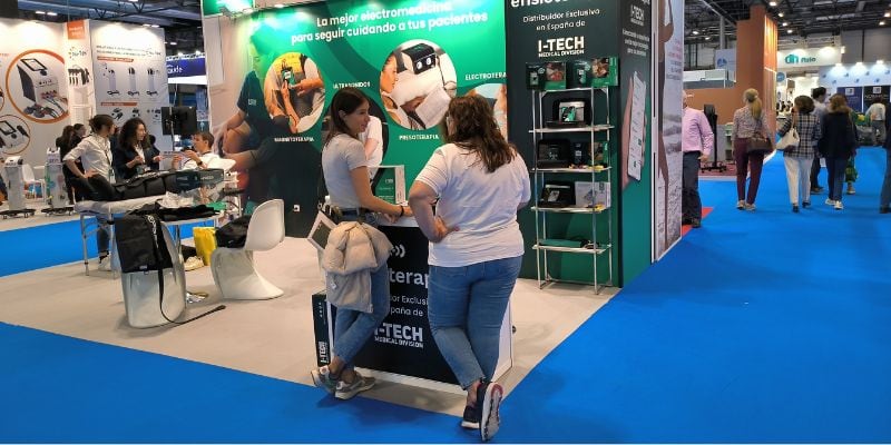 Stand de FisioExpo en su edición de 2024